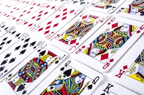 Deck of playing cards