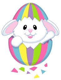 Easter Bunny in an Egg